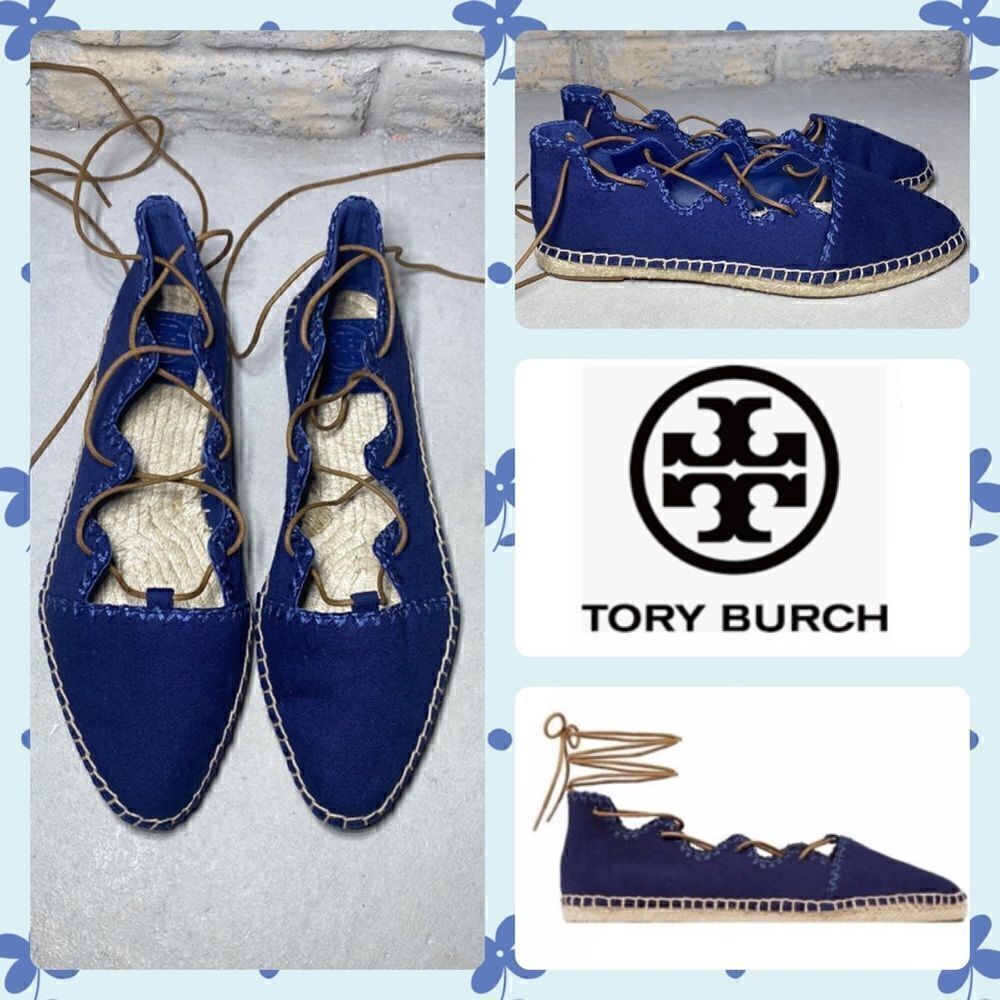NIB MSRP $250 Tory Burch Sonoma Gillie Espadrille Women's Size 7